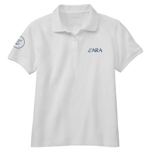 ARA Golf Polo - Womens White Polo